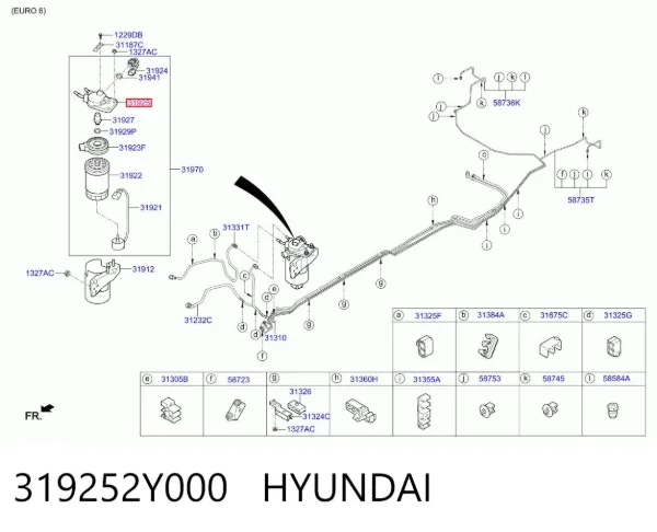  319252Y000 Hyundai/Kia