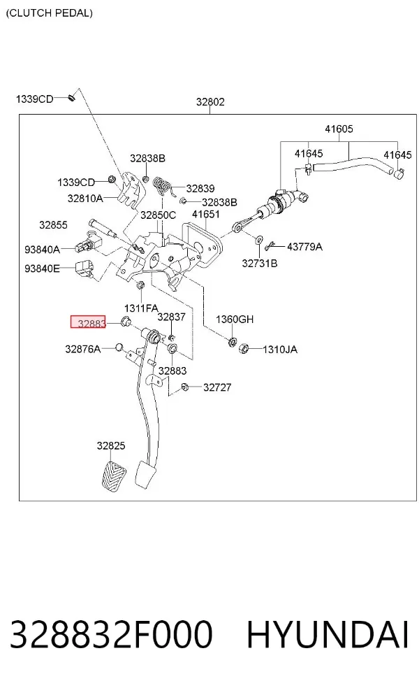  328832F000 Hyundai/Kia
