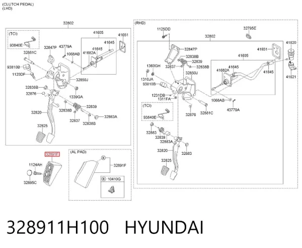  328911H100 Hyundai/Kia