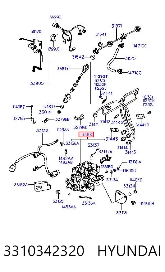 ТНВД 3310342320 Hyundai/Kia