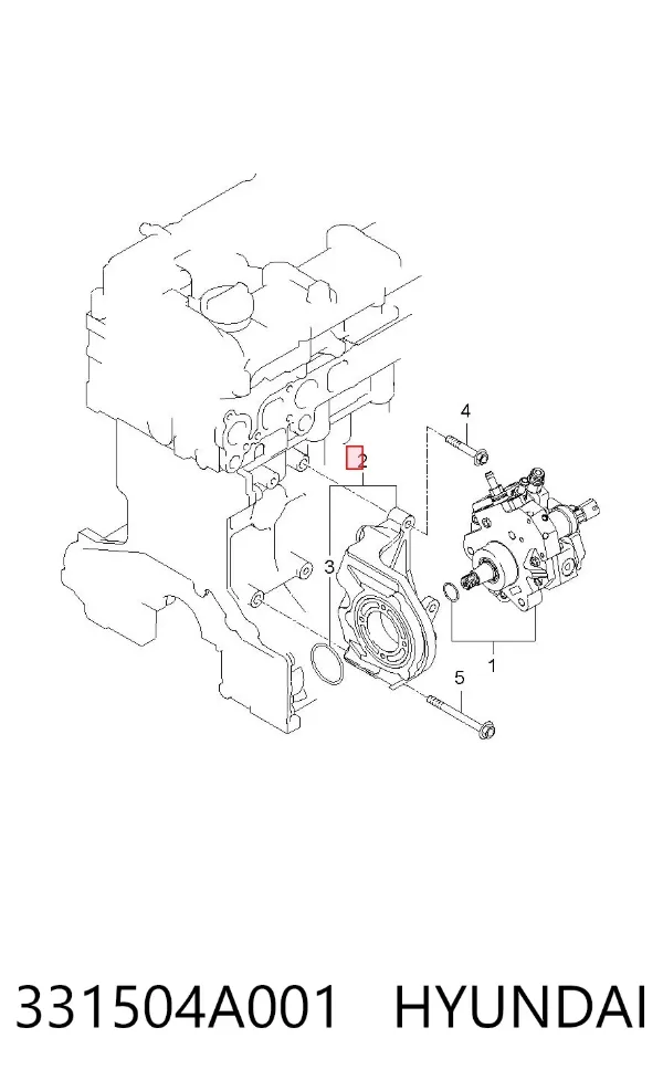  331504A001 Hyundai/Kia