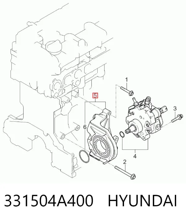  331504A400 Hyundai/Kia