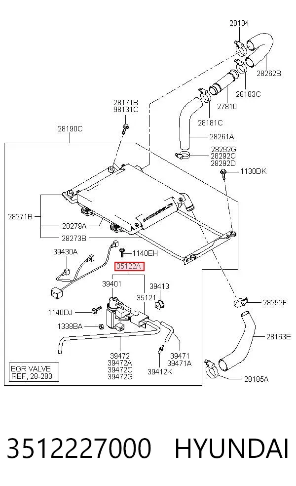  3512227000 Hyundai/Kia