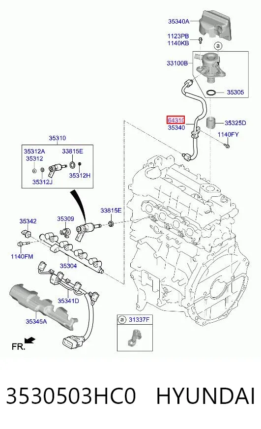  3530503HC0 Hyundai/Kia