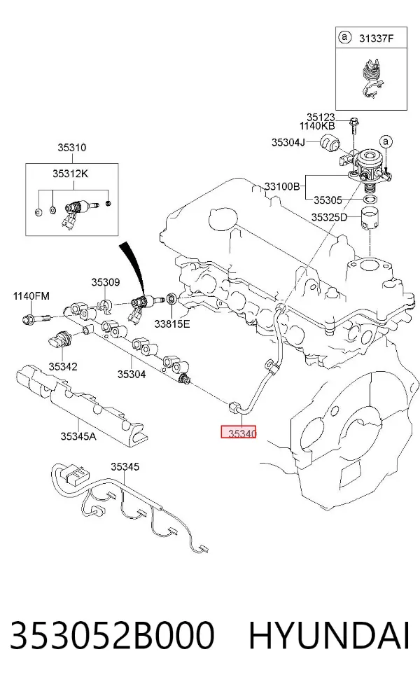  353052B000 Hyundai/Kia