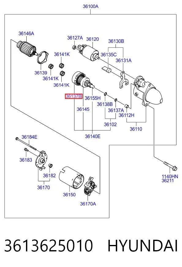  3613625010 Hyundai/Kia