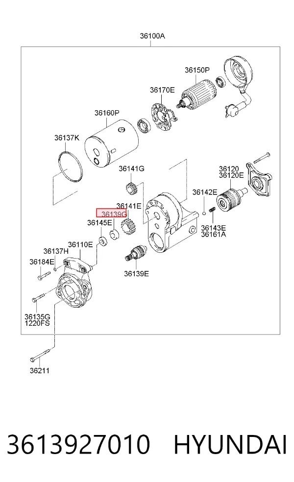  3613927010 Hyundai/Kia
