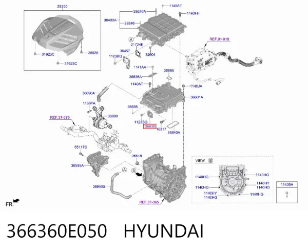  366360E050 Hyundai/Kia