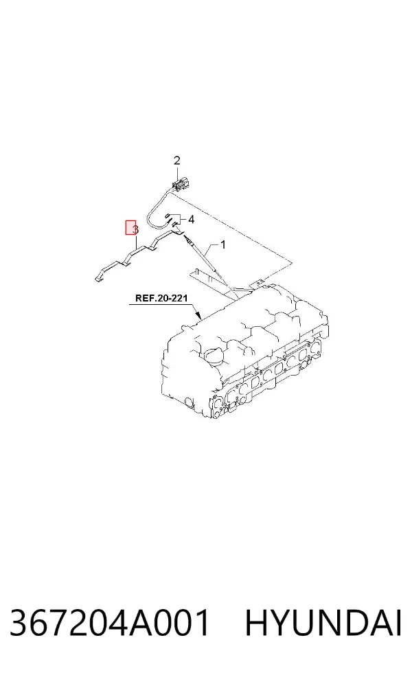  367204A001 Hyundai/Kia