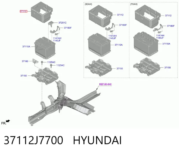  37112J7700 Hyundai/Kia