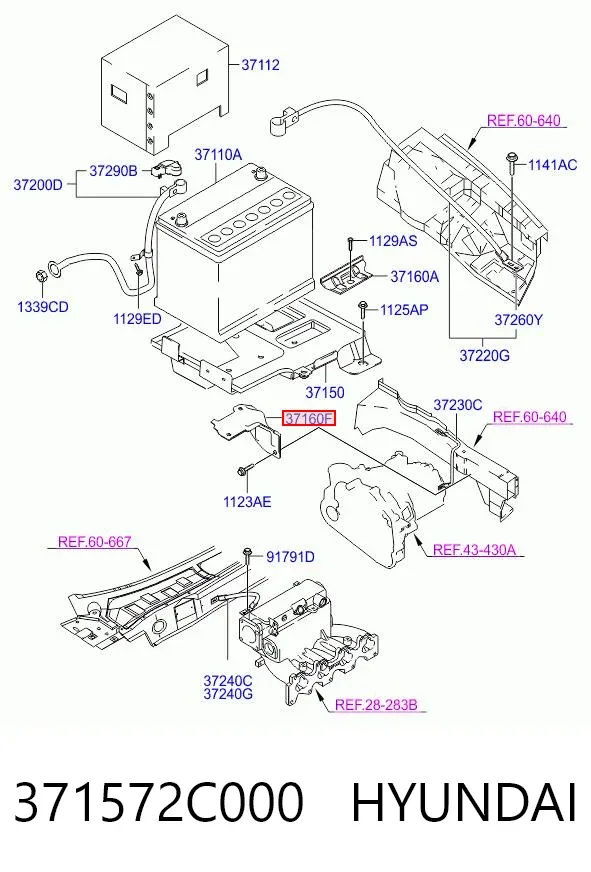  371572C000 Hyundai/Kia