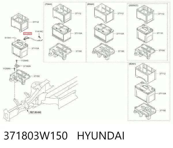  371803W150 Hyundai/Kia