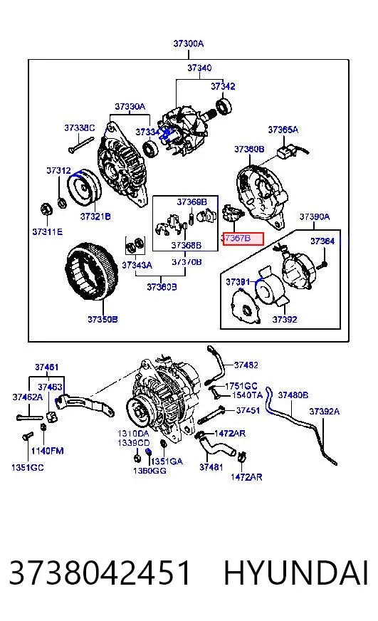  3738042451 Hyundai/Kia