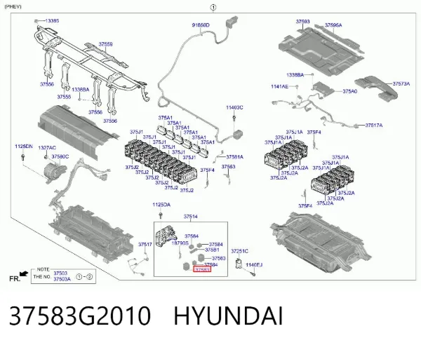  37583G2010 Hyundai/Kia