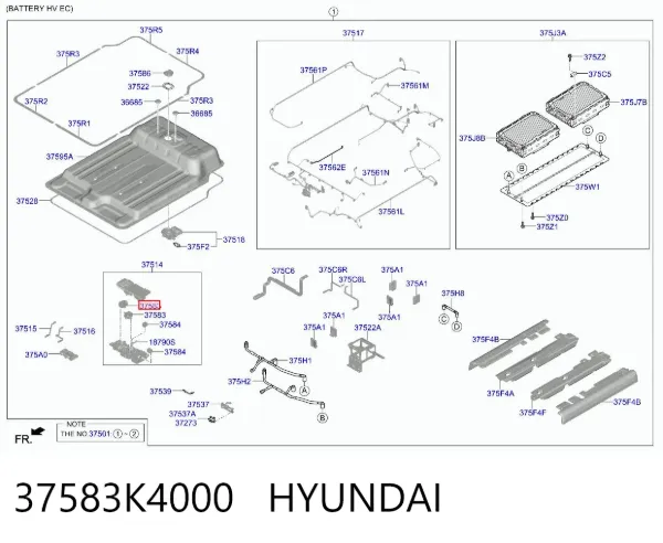  37583K4000 Hyundai/Kia