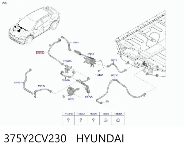  375Y2CV230 Hyundai/Kia
