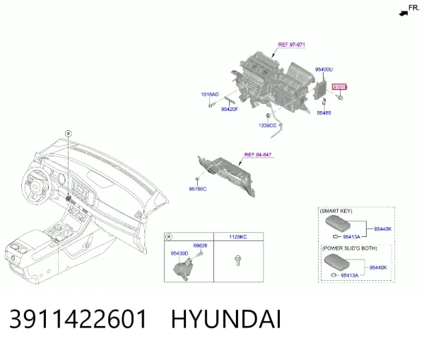  3911422601 Hyundai/Kia