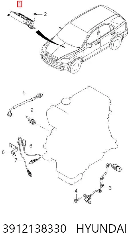  3912138330 Hyundai/Kia