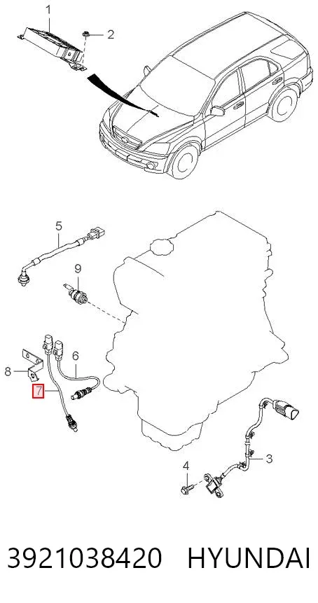  3921038420 Hyundai/Kia