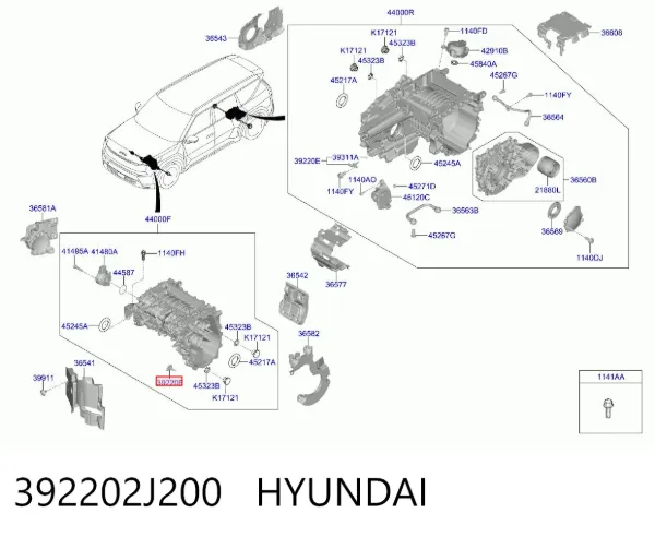  392202J200 Hyundai/Kia