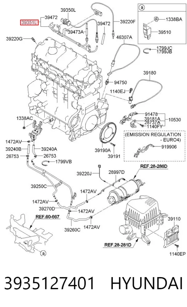  3935127401 Hyundai/Kia