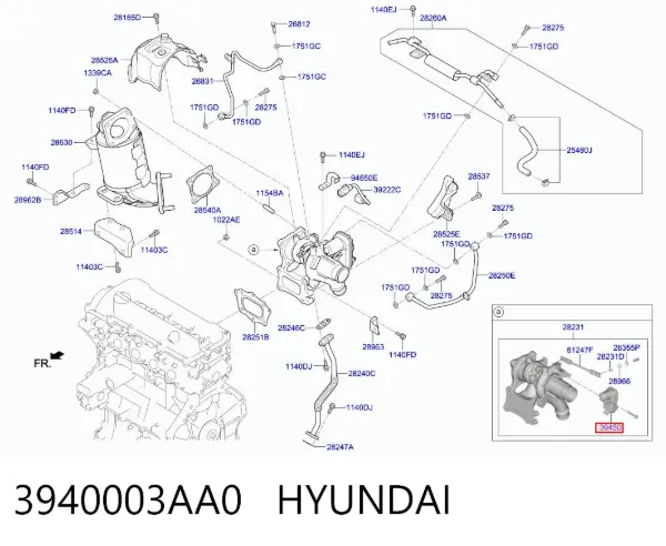  3940003AA0 Hyundai/Kia