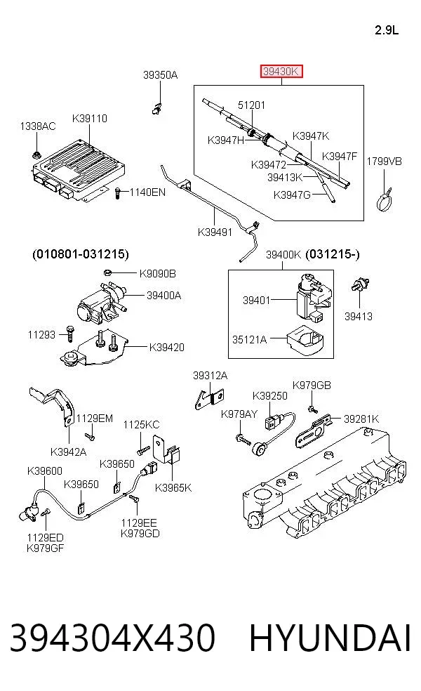  394304X430 Hyundai/Kia