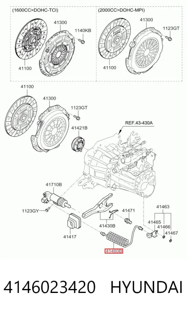  4146023420 Hyundai/Kia