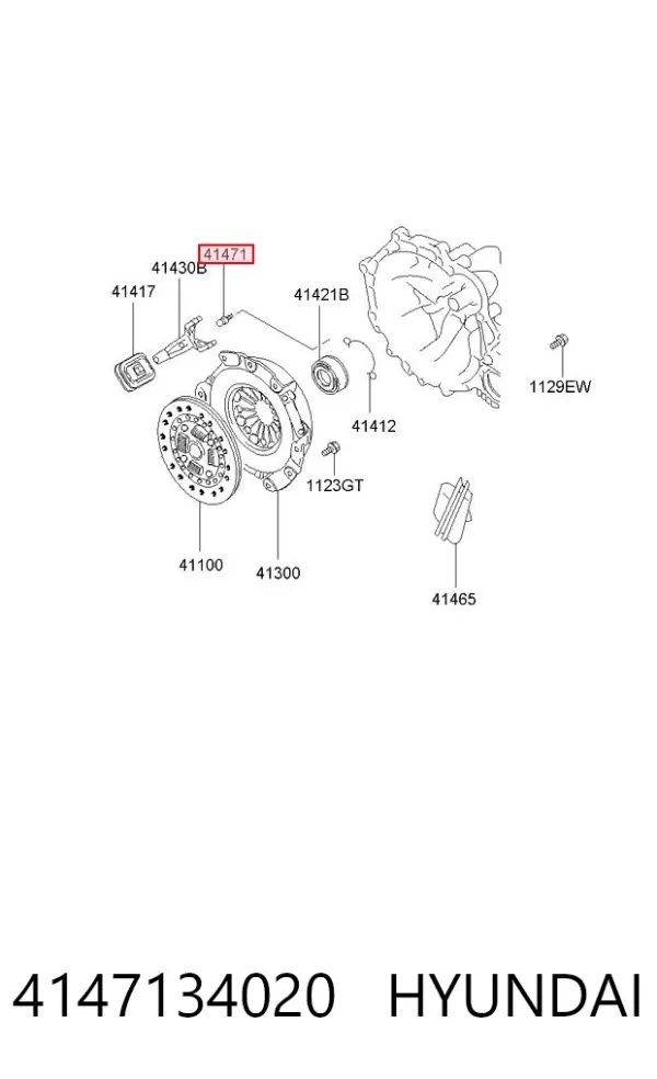  4147134020 Hyundai/Kia