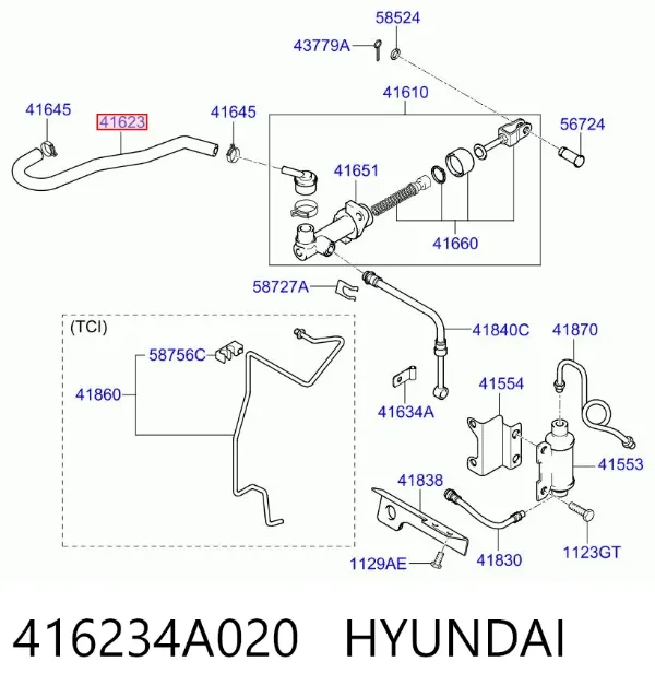  416234A020 Hyundai/Kia