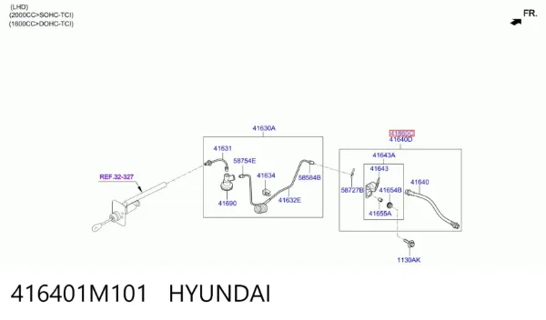  416401M101 Hyundai/Kia