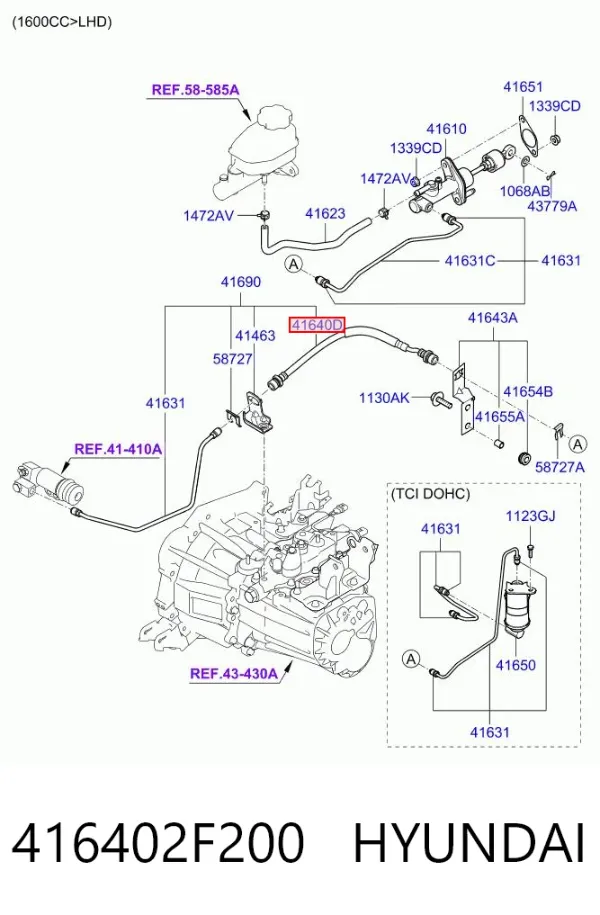  416402F200 Hyundai/Kia