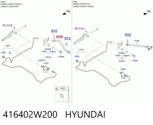  416402W200 Hyundai/Kia
