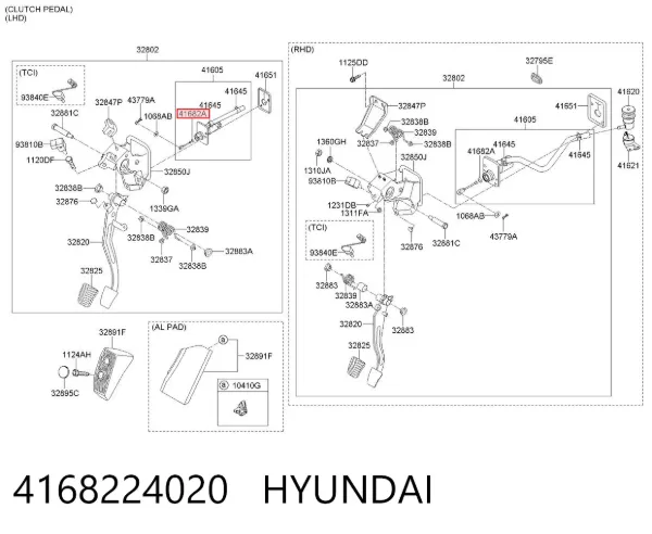  4168224020 Hyundai/Kia