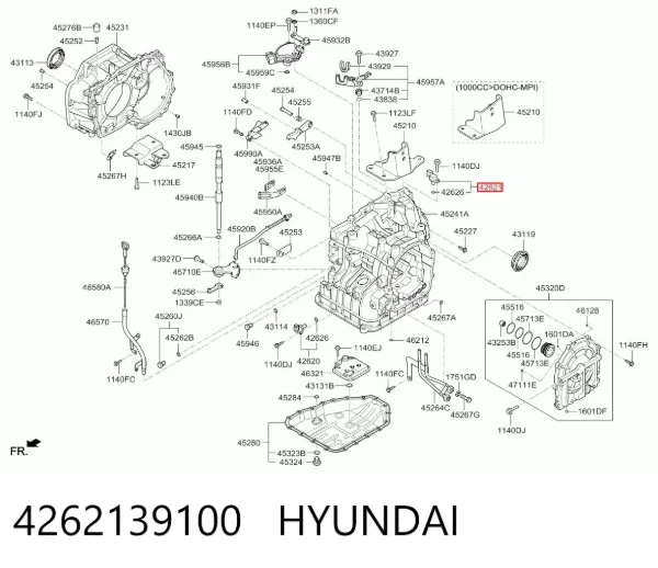 Датчик скорости 4262139100 Hyundai/Kia