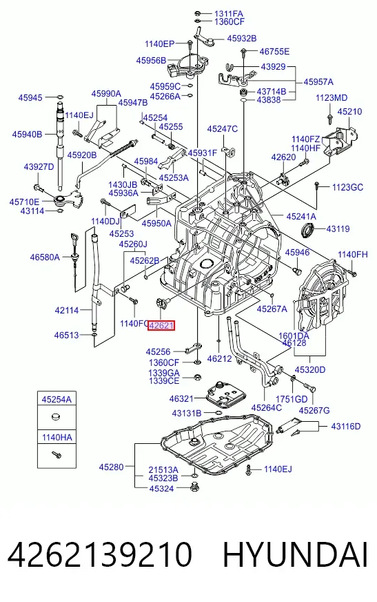 Датчик скорости 4262139210 Hyundai/Kia