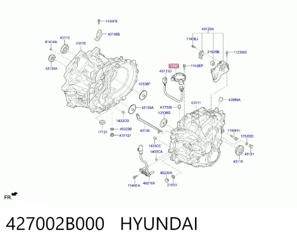 Датчик положения селектора АКПП 427002B000 Hyundai/Kia