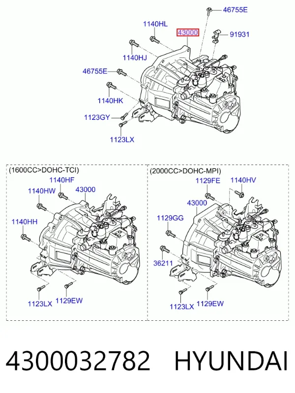 КПП 4300032782 Hyundai/Kia