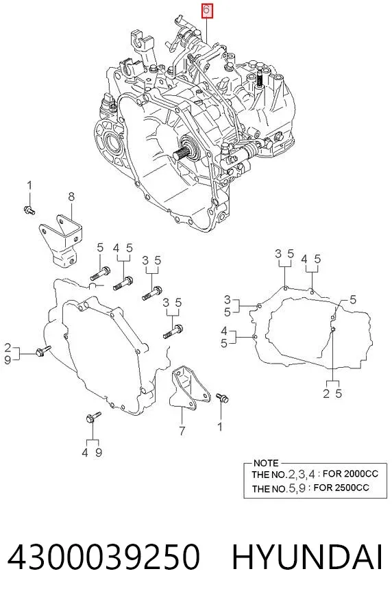 КПП 4300039250 Hyundai/Kia