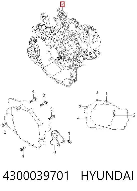 КПП 4300039701 Hyundai/Kia