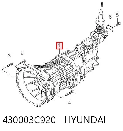КПП 430003C920 Hyundai/Kia