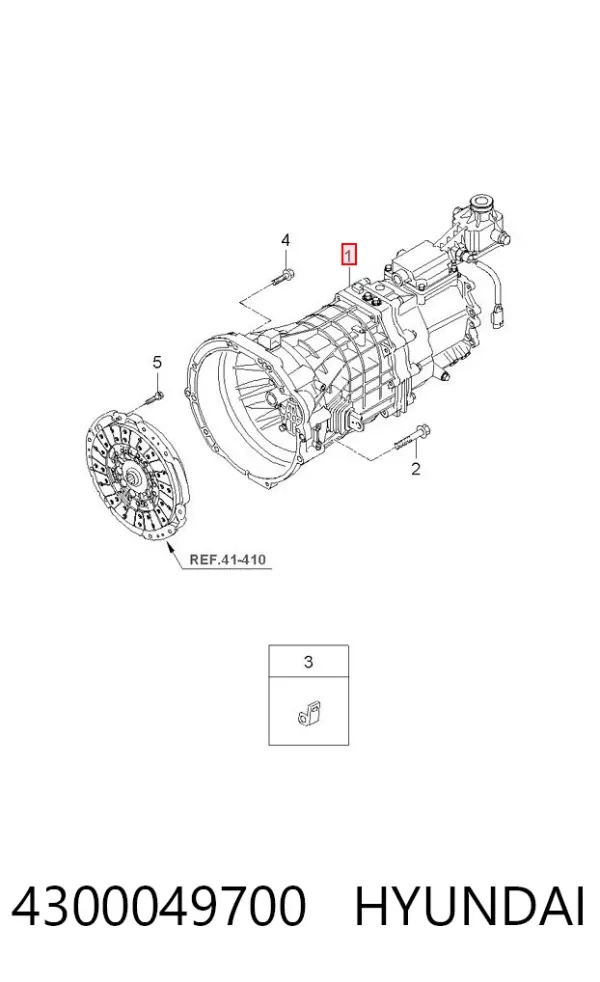 КПП 4300049700 Hyundai/Kia