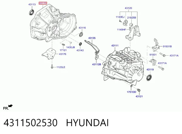  4311502530 Hyundai/Kia