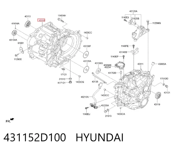  431152D100 Hyundai/Kia