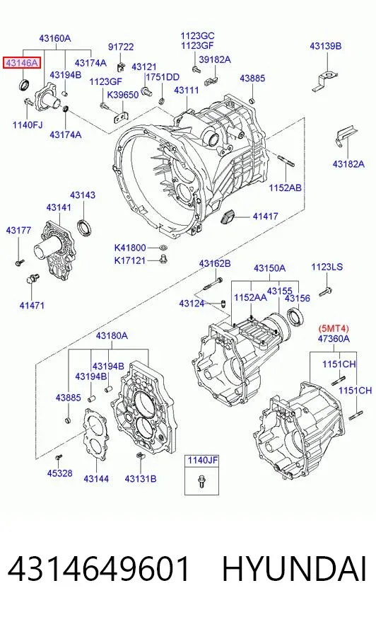  4314649601 Hyundai/Kia