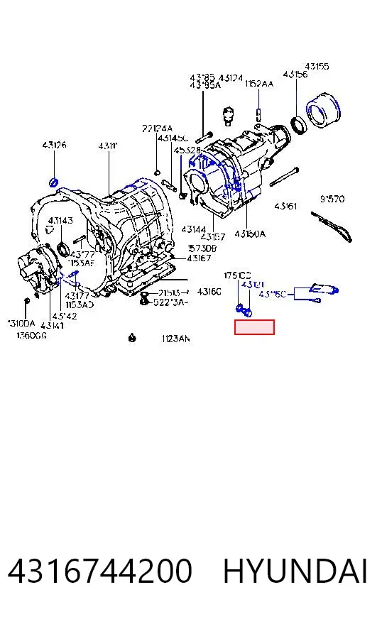  4316744200 Hyundai/Kia
