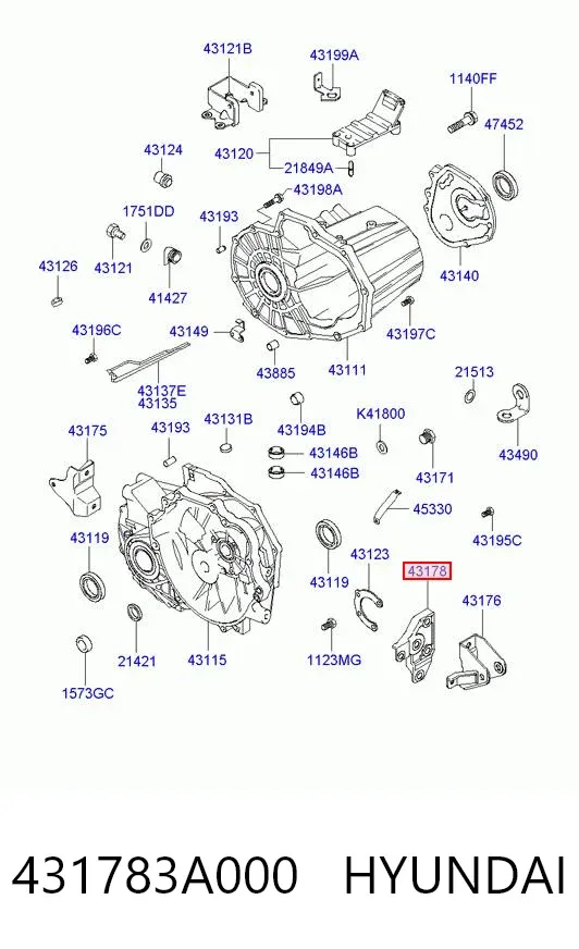  431783A000 Hyundai/Kia