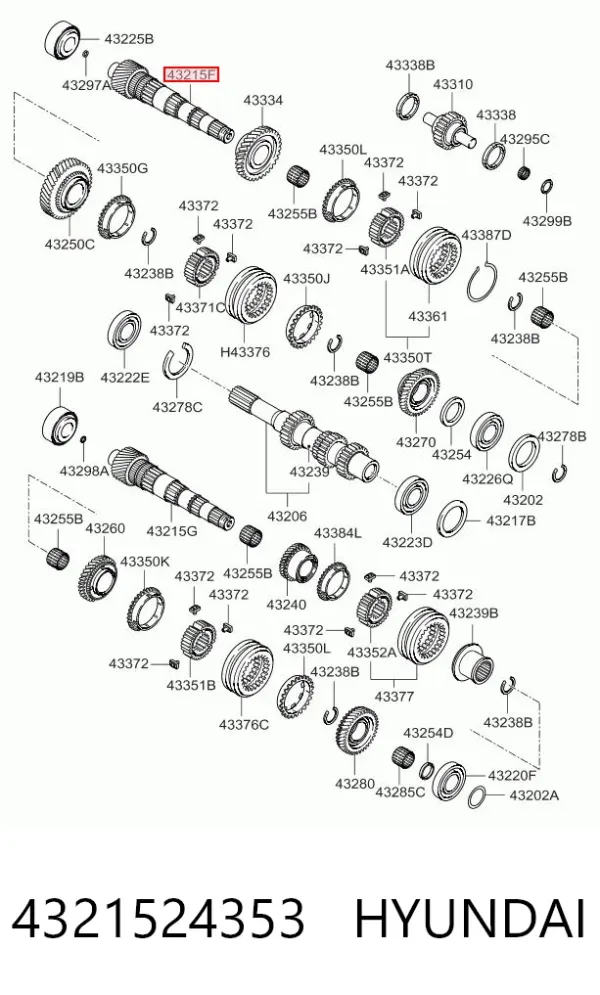  4321524353 Hyundai/Kia