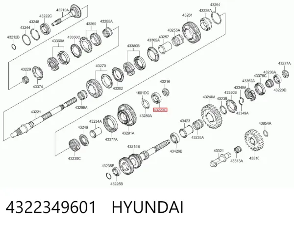  4322349601 Hyundai/Kia