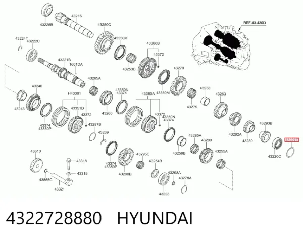  4322728880 Hyundai/Kia